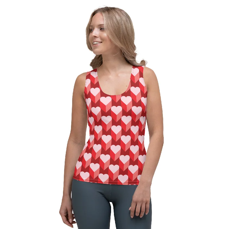 Valentine's Day Heart Tank Top