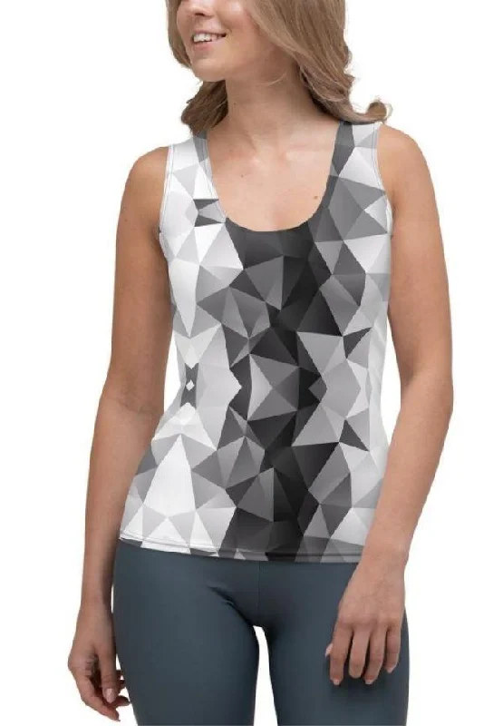 Glass Geometric Tank Top