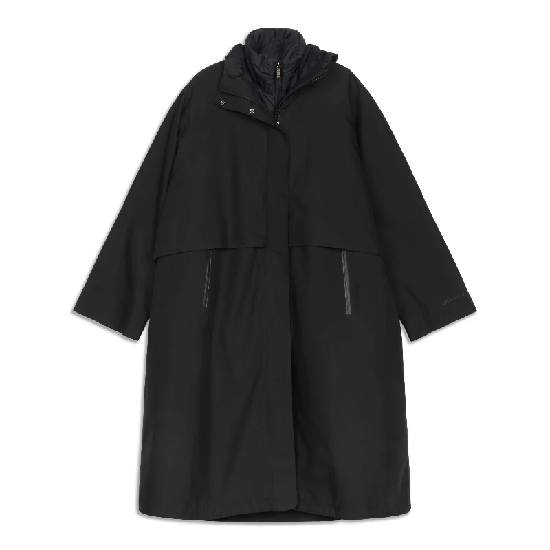 3-in-1 Insulated Rain Coat - Resale