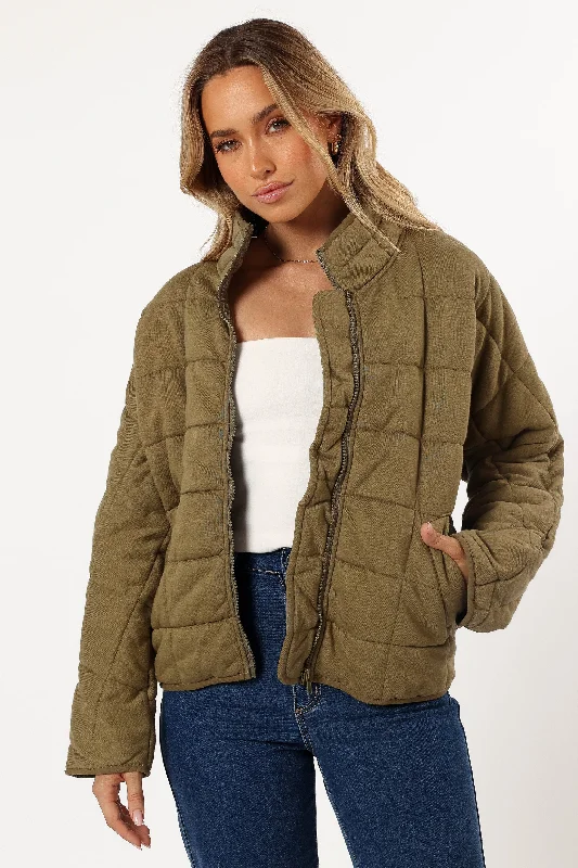 Sutton Jacket - Light Olive