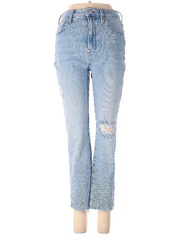 High-Rise Bootleg Jeans