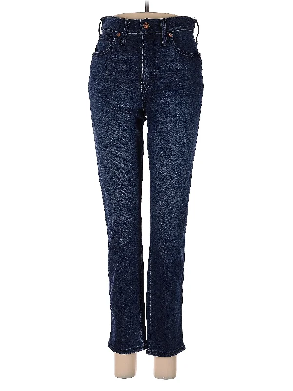 High-Rise Bootleg Jeans in Dark Wash