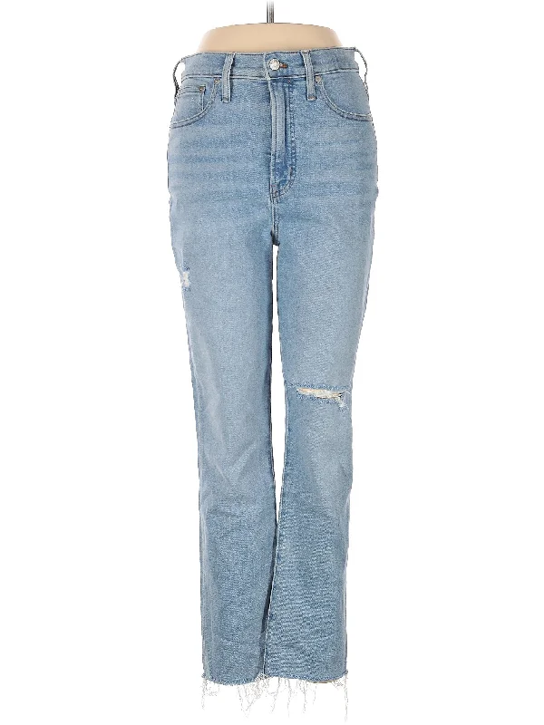 High-Rise Bootleg Jeans in Light Wash