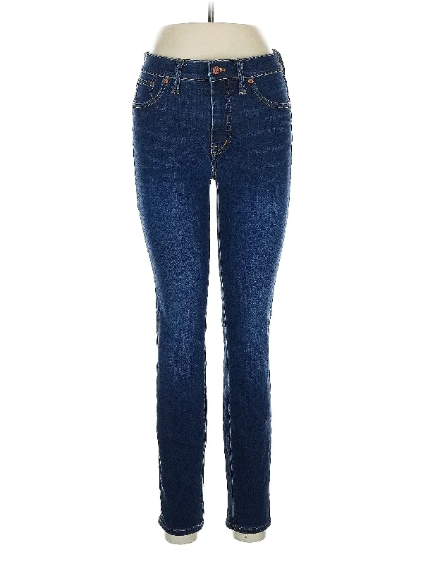 High-Rise Skinny Jeans in Dark Wash