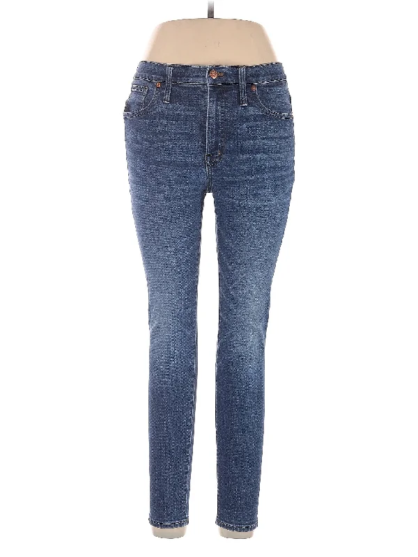 High-Rise Skinny Jeans in Medium Wash