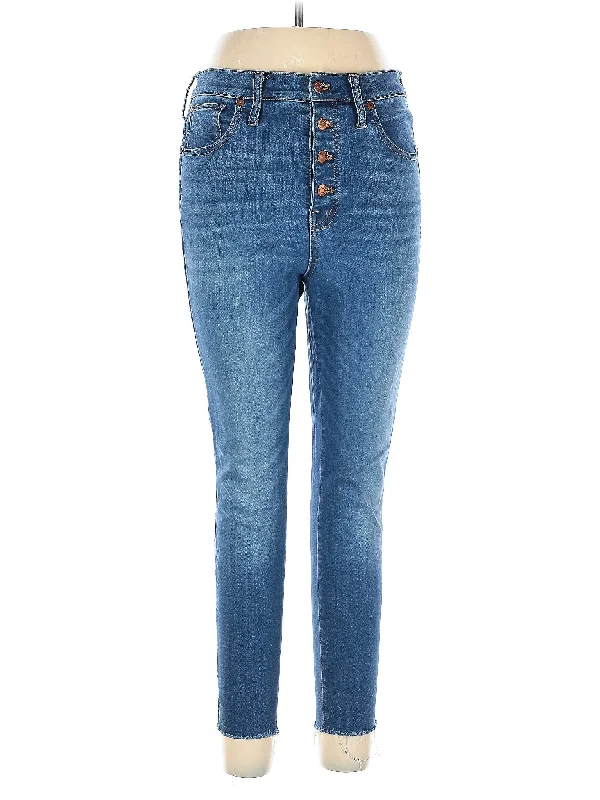 High-Rise Skinny Jeans in Medium Wash