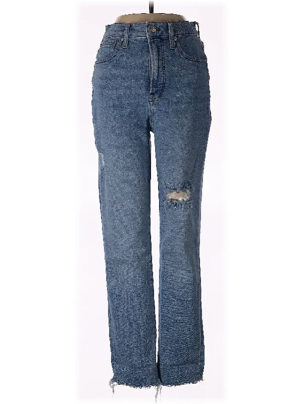 High-Rise Straight-leg Jeans