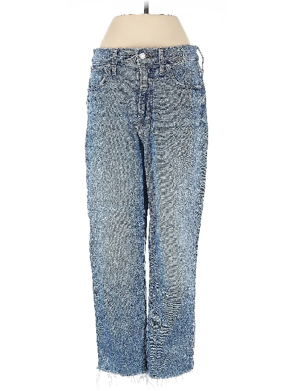 Mid-Rise Boyjeans Jeans in Light Wash