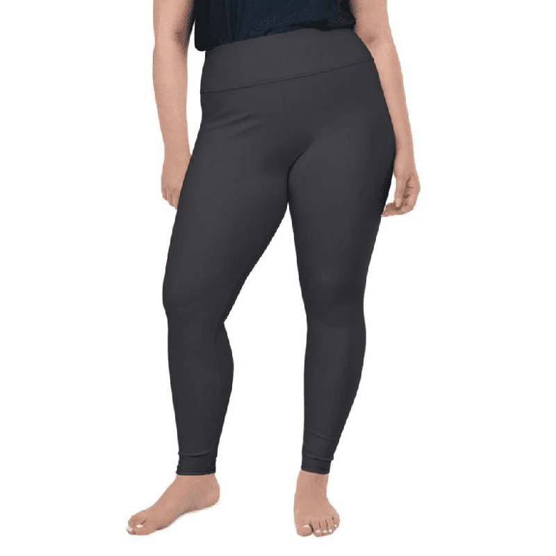 Charcoal Gray Plus Size Leggings