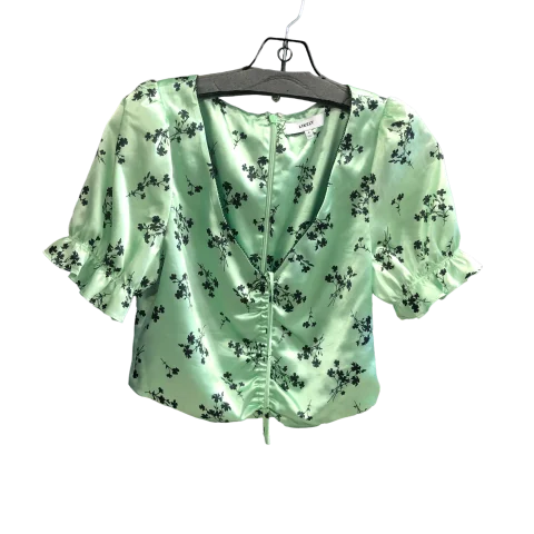 Green Top Short Sleeve Cmc, Size 8