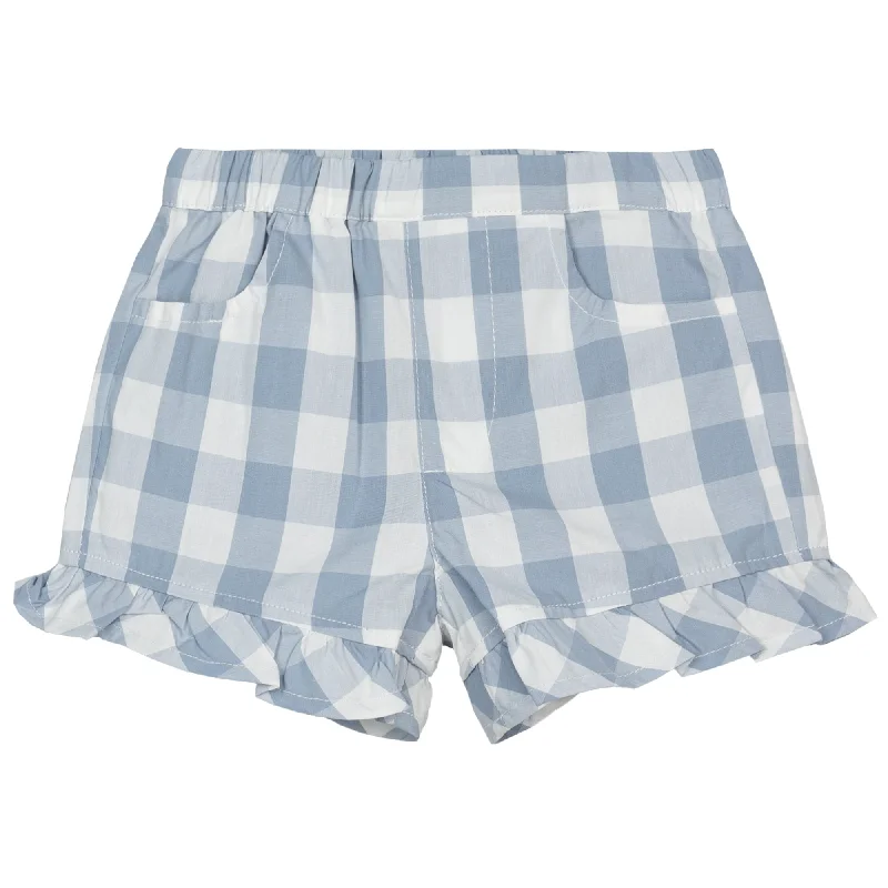 Girls Checkered Shorts