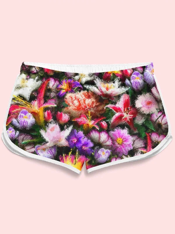 Sacred Bloom Retro Shorts