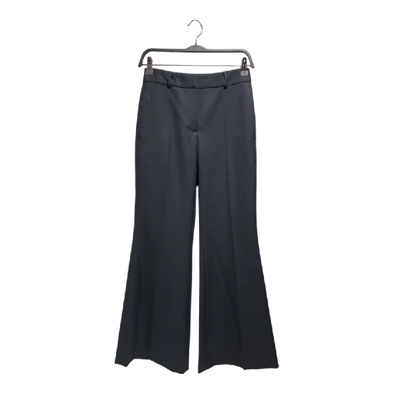 BURBERRY/Bootcut Pants/UK4/Black/Wool/